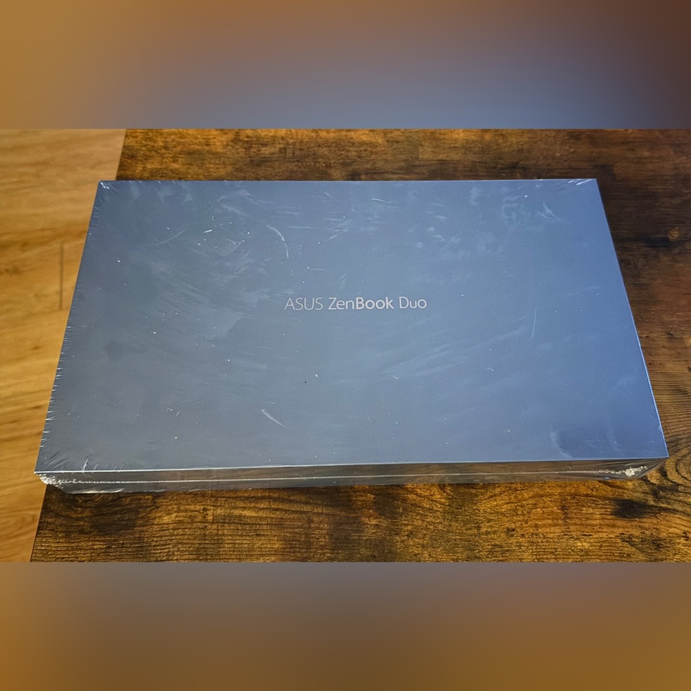 ASUS ZenBook Duo 14 with Dual Display in Blue